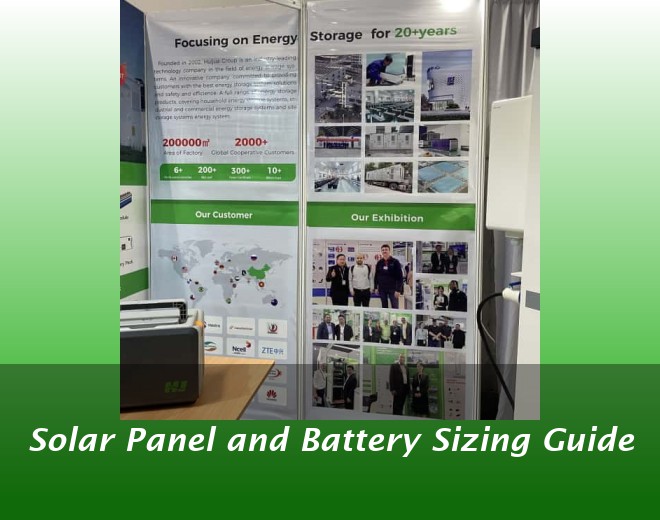 Solar Panel and Battery Sizing Guide
